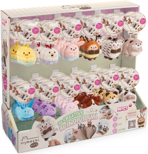 NICI display met hangers MyMochi minis serie 4 spring edition, 36 stuks