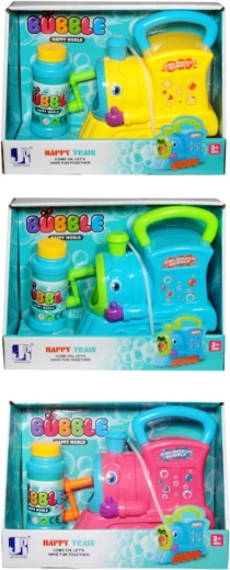 Bubble Set – Colorful Locomotive