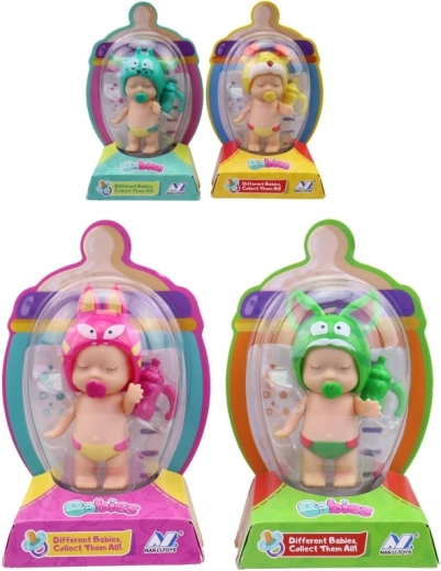 Mini poupée 9 cm – adorable jouet de collection pour enfants