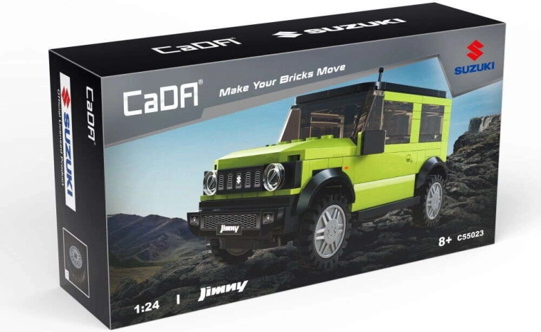 Licensed SUZUKI Jimny model in 1:24 scale