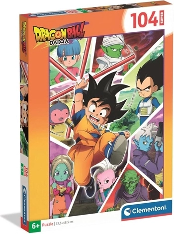Puzzle Clementoni 104 maxi Super Color Dragon Ball Daima