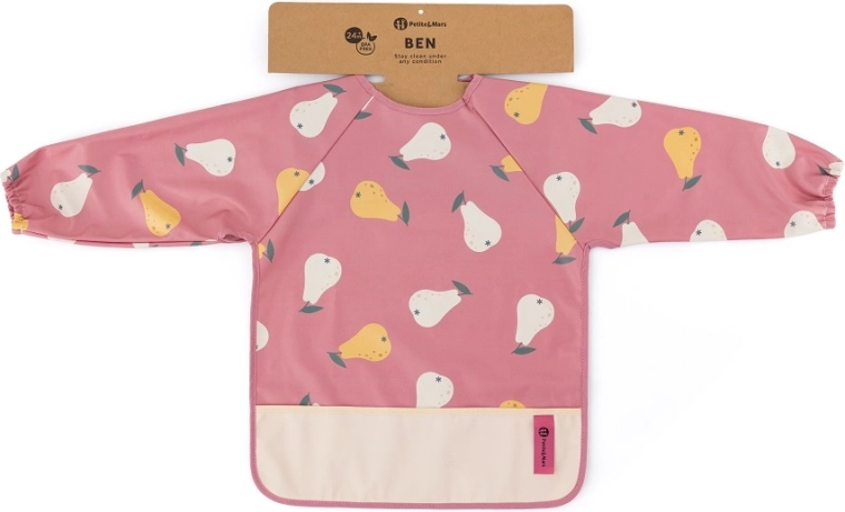 Petite&Mars slab met lange mouwen Ben pink pears