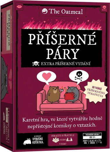 Blackfire Vreselijke koppels – kaartspel met strips van The Oatmeal