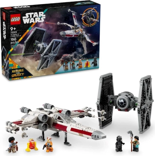 LEGO Star Wars hybrid TIE Fighter and X-wing
