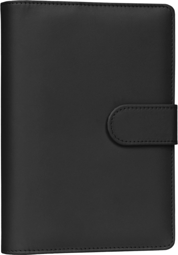 Notique refill – wekelijkse ringbandagenda met verwisselbare bladen 2027, zwart, 12,5 × 19 cm