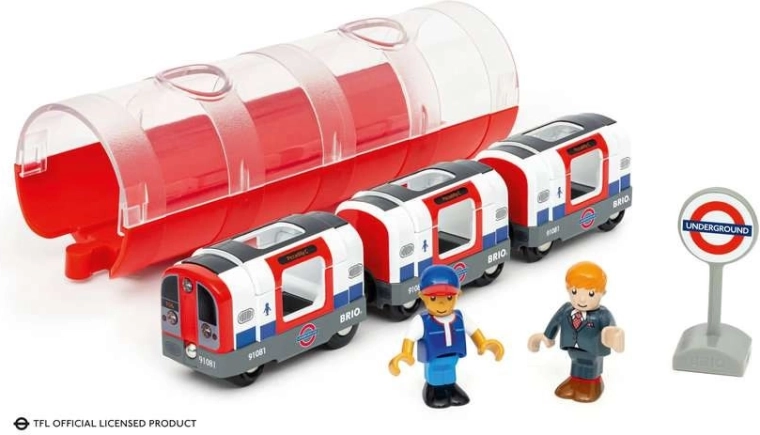 Tunnel and figures for imaginative scenarios
