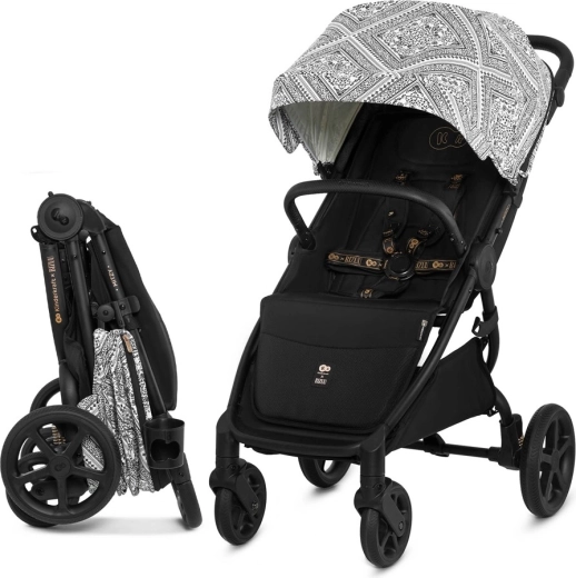Kinderkraft Mitzy Bizuu stroller (sports pushchair) lunar black