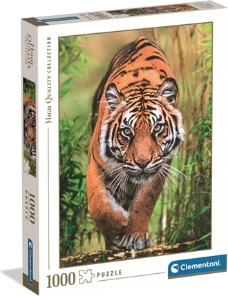 Puzzle Clementoni 1000 pièces High Quality Collection The Hunter’s Path – tigre