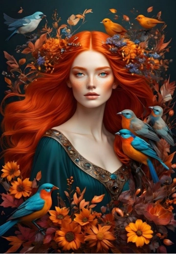 Puzzle BLUEBIRD Flora 1000 pièces