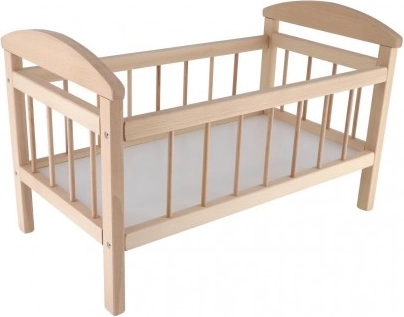 Large Wooden Doll Cot