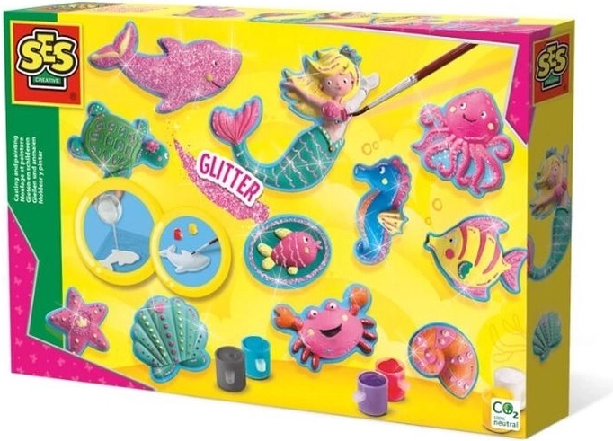 SES Creative plaster casts – sea figures
