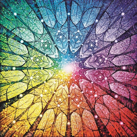 Puzzel Mandala van het Leven 1023 stukjes MAGNOLIA