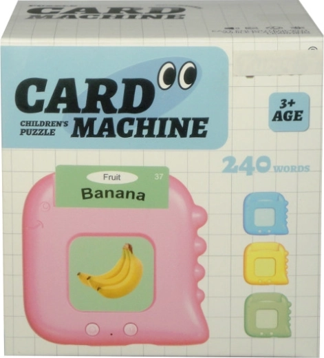 Educational card reader for learning English – 240 words