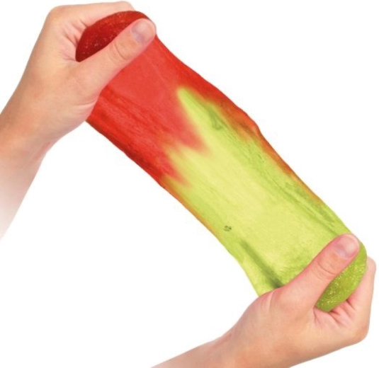 Changes color with the warmth of your hands