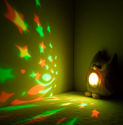 Kalmerende RGB-lichtprojectie