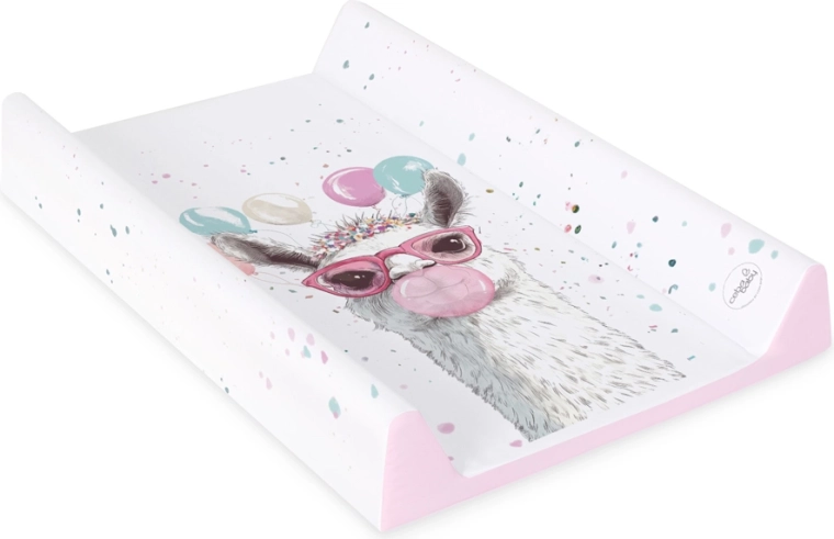 Ceba Baby zachte verschoonmat Basic Crazy lama 50 × 70 cm
