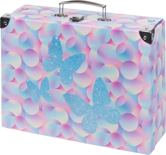 Folding school suitcase Baagl Candy with metal fittings