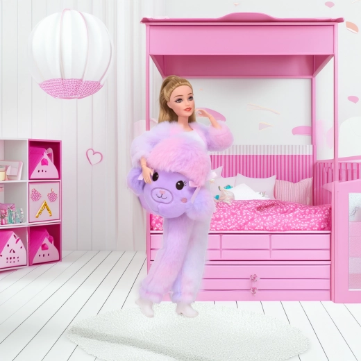 Super-soft costume for cuddly play