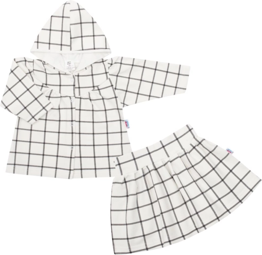 Ensemble 2 pièces pour fille New Baby Cool Girls blanc