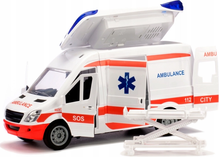 Opening doors and roof for maximum playability