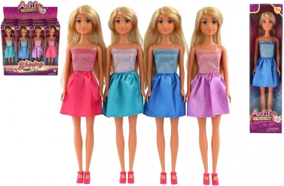ANLILY Doll with Sparkly Dress – 30 cm (assorted)