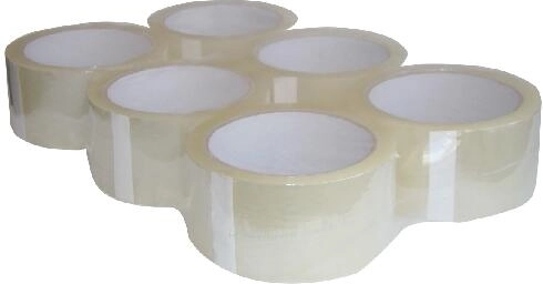 Ruban d’emballage 48 mm × 66 m transparent