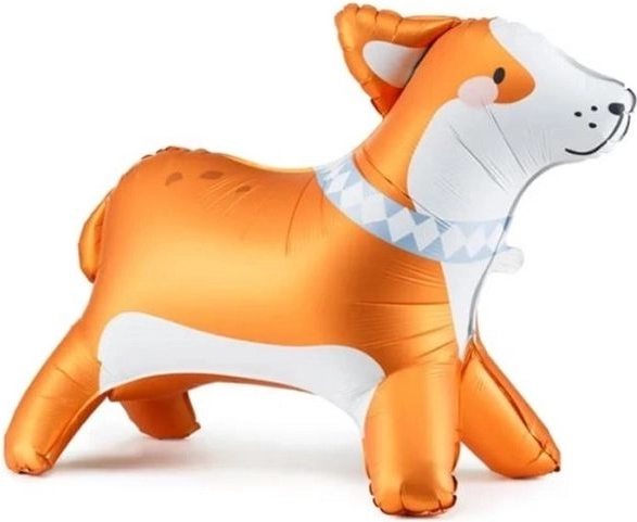 Standing Foil Balloon Corgi 88 × 70 cm