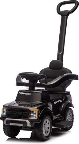 Porteur avec poignée de guidage Ford F-150 3-en-1 noir