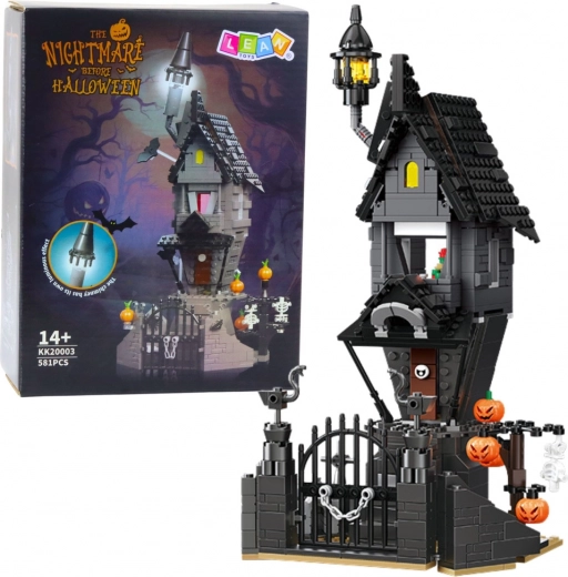 HALLOWEEN Haunted House Building Set – Tower, 581 pieces