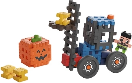 Forklift with movable forks