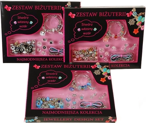 Bracelet-making kit with charms