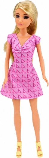 Anlily-Puppe im modischen rosa Kleid