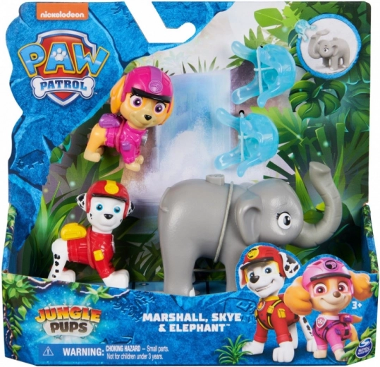 PAW Patrol Figures: Jungle Patrol, Marshall and Skye