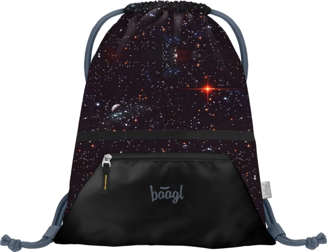 Baagl bag with pocket Pixel Space