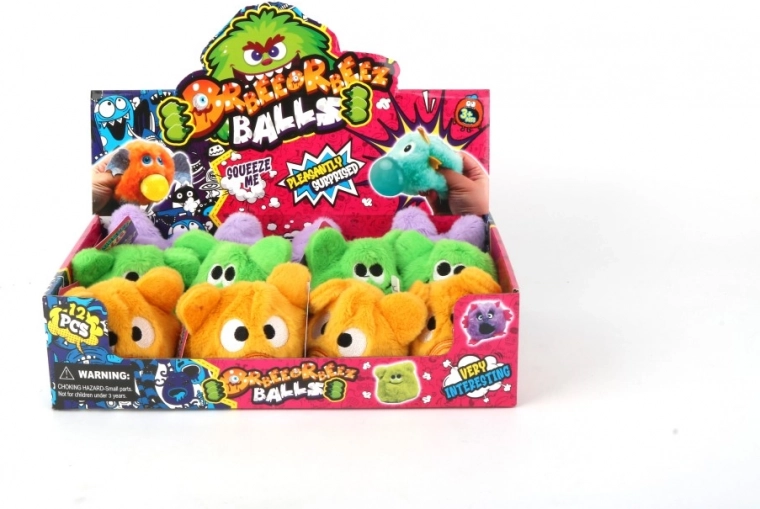 Squeezable Monster for Fun and Relaxation