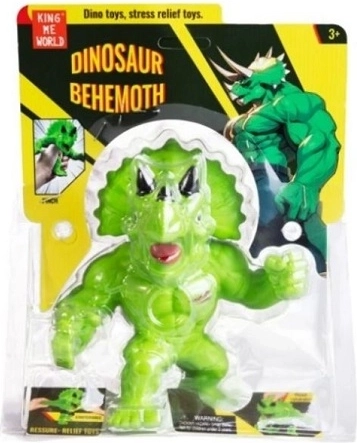 Dinosaurus en peluche douce Behemoth vert
