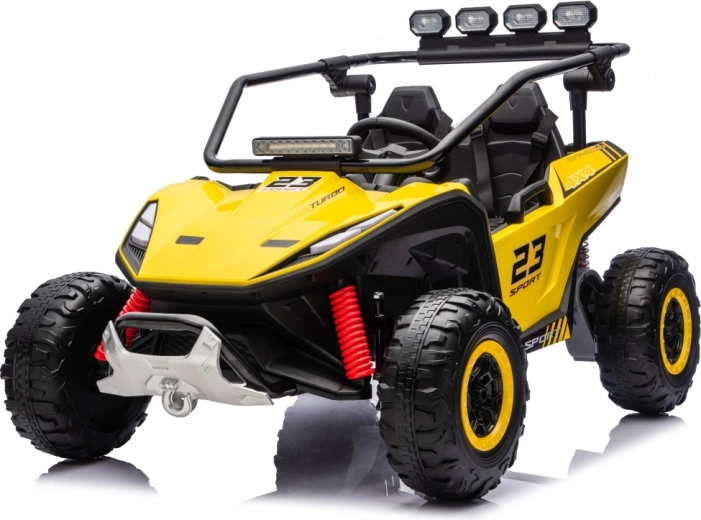 Buggy électrique pour enfants Turbo 23 jaune