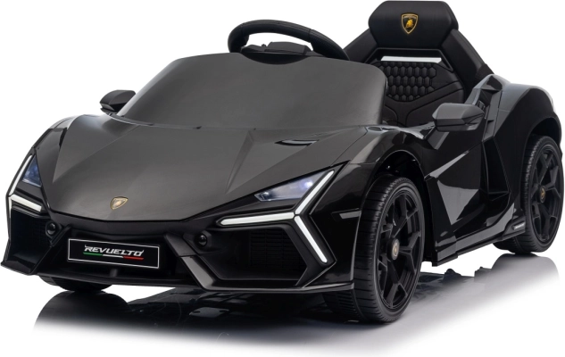 Elektrische kinderauto LAMBORGHINI Revuelto – zwart