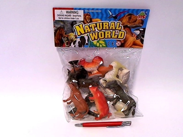 Figurines d’animaux de la ferme 10 cm (12 pcs)