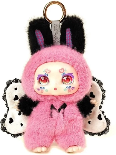 Soft plush and vinyl details