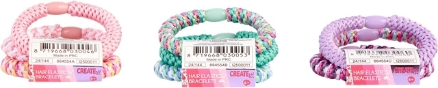 2-in-1: haarelastiekjes én armbandjes