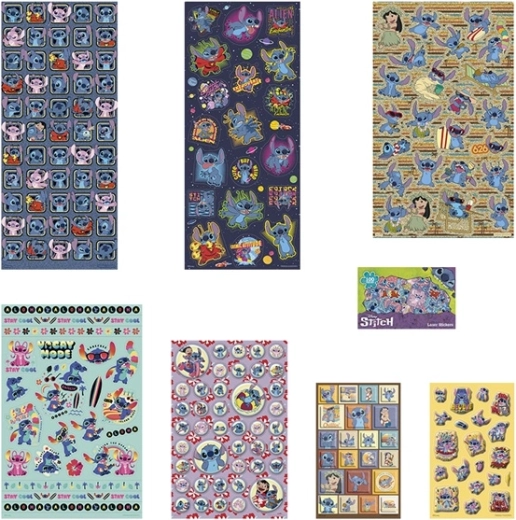 Meer dan 300 Stitch-stickers