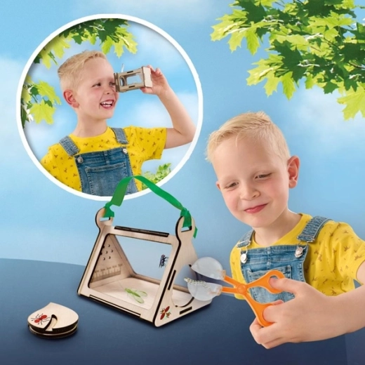 Safe up-close insect observation