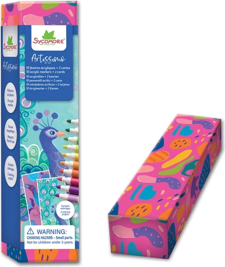 Artissimo acrylic markers – set of 10 pcs