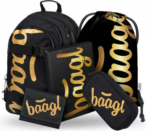 School Set Baagl Skate Gold