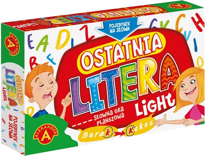 Last Letter Light – a fast-paced word party game