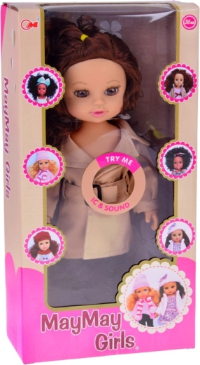 Cheerful music when the tummy is pressed