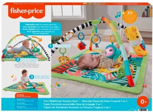 Educational Play Mat 3 in 1 Tropical Forest