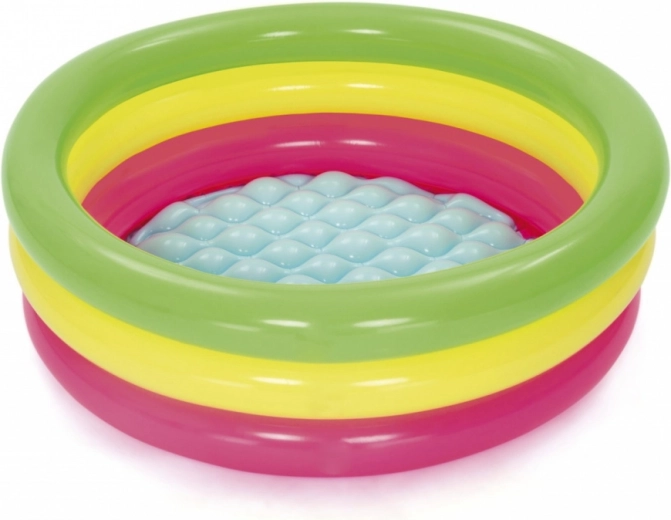 Children's inflatable pool 70x24 cm, 3 chambers, boxed 15x20x5.5 cm, 2+