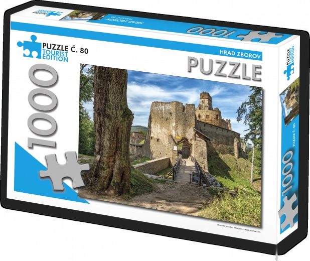 Tourist Edition puzzle Zborov Castle 1000 pieces